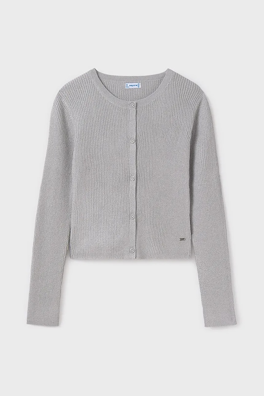 Mayoral cardigan copii 6350.8B.Junior.PPYA gri SS25