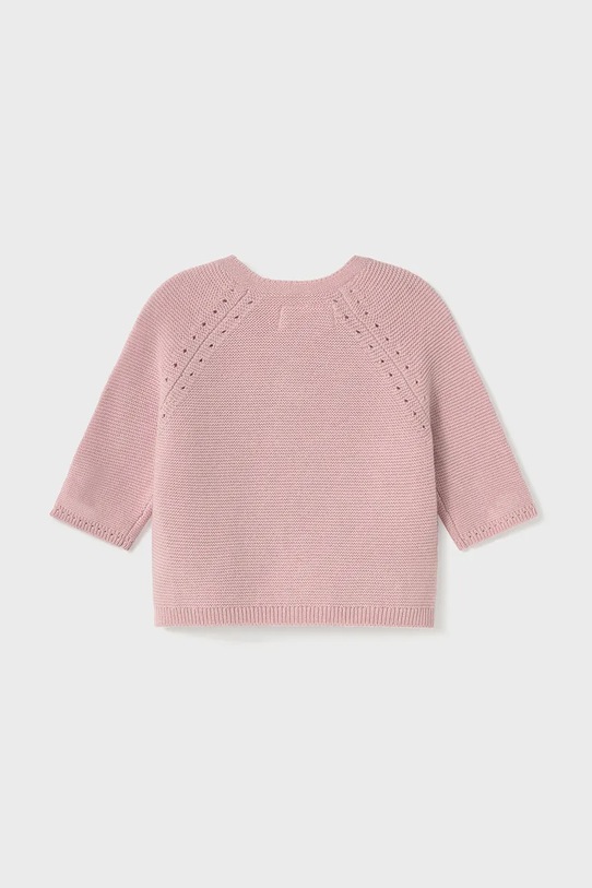 Deklice Otroška bombažna jopica Mayoral Newborn 1307.2D.Newborn.PPYH roza