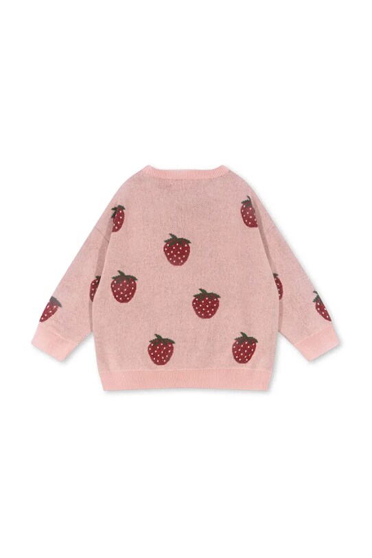 Konges Sløjd gyerek pulóver LAPIS LUREX KNIT BLOUSE KS102260 rózsaszín SS25