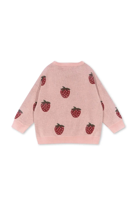 Otroški pulover Konges Sløjd LAPIS LUREX KNIT BLOUSE KS102260 roza SS25