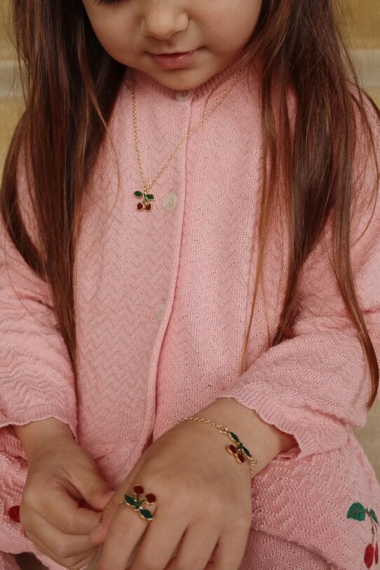 Детский хлопковый кардиган Konges Sløjd CYPRES CARDIGAN GOTS KS102417