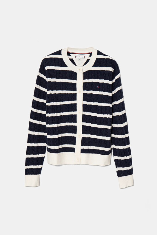 Tommy Hilfiger kardigan dziecięcy pozostałe granatowy KG0KG08467.128.176.PPYA