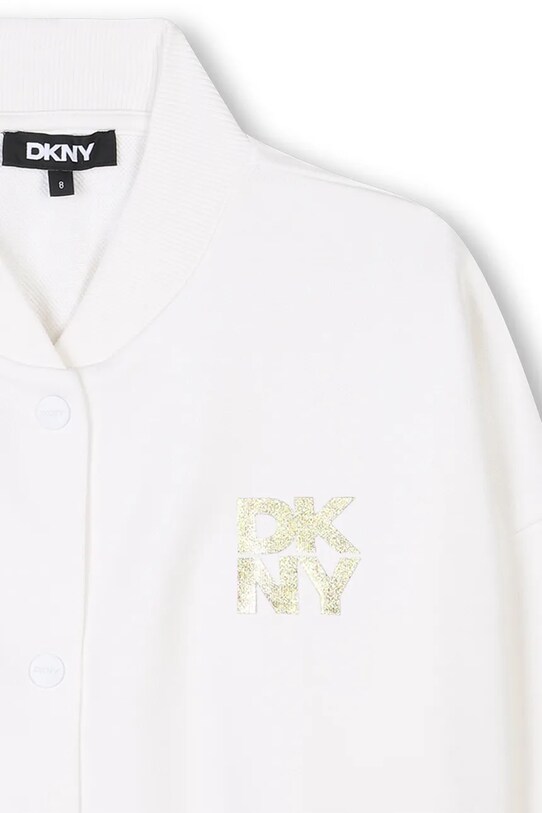 Dětská bomber bunda Dkny bílá D62284.114.150