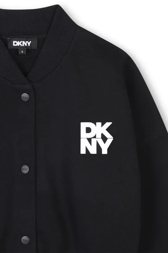 Detská bunda bomber Dkny čierna D62284.114.150