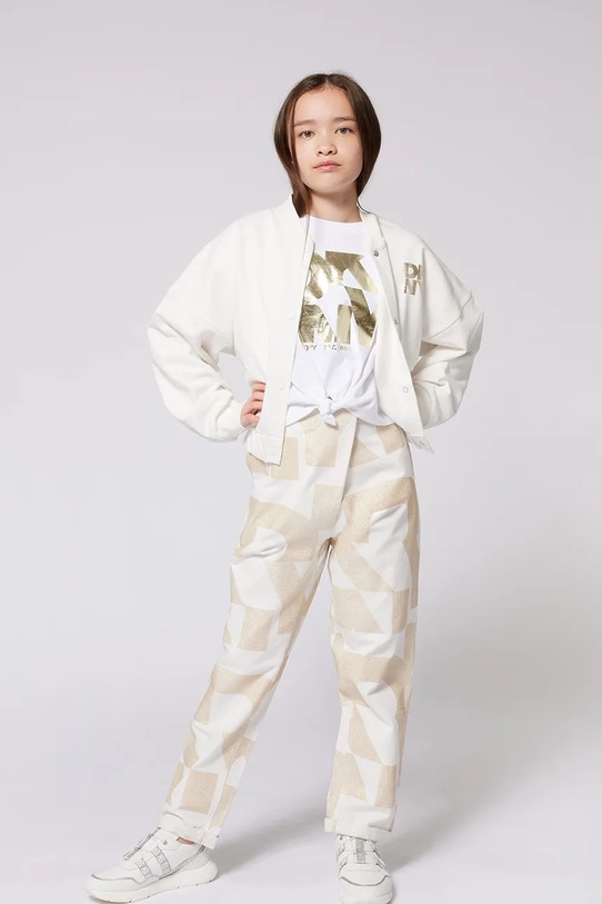 Παιδικό μπουφάν bomber Dkny άλλο λευκό D62284.156.162
