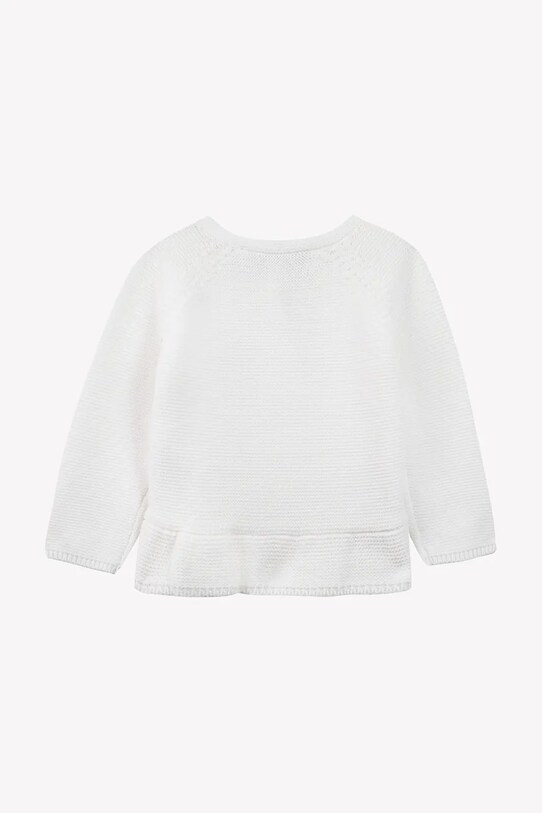 Детский хлопковый кардиган Tartine et Chocolat CA18001.104 белый SS25