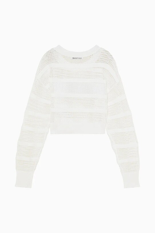 Детский свитер Patrizia Pepe W146 7K0056 белый SS25