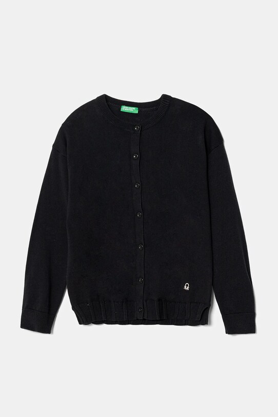 Детский хлопковый кардиган United Colors of Benetton остальные тёмно-синий 1098C500R.G.Seasonal