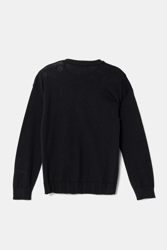 United Colors of Benetton cardigan di cotone bambino/a 1098C500R.G.Seasonal blu navy SS25