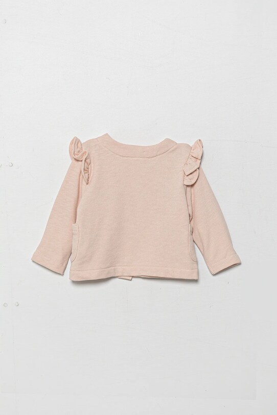 United Colors of Benetton cardigan bebe 3Z4JA501I.W.Seasonal roz SS25