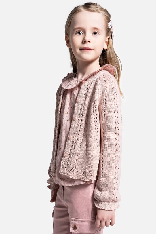 Coccodrillo cardigan din bumbac pentru copii WC5172201DGK