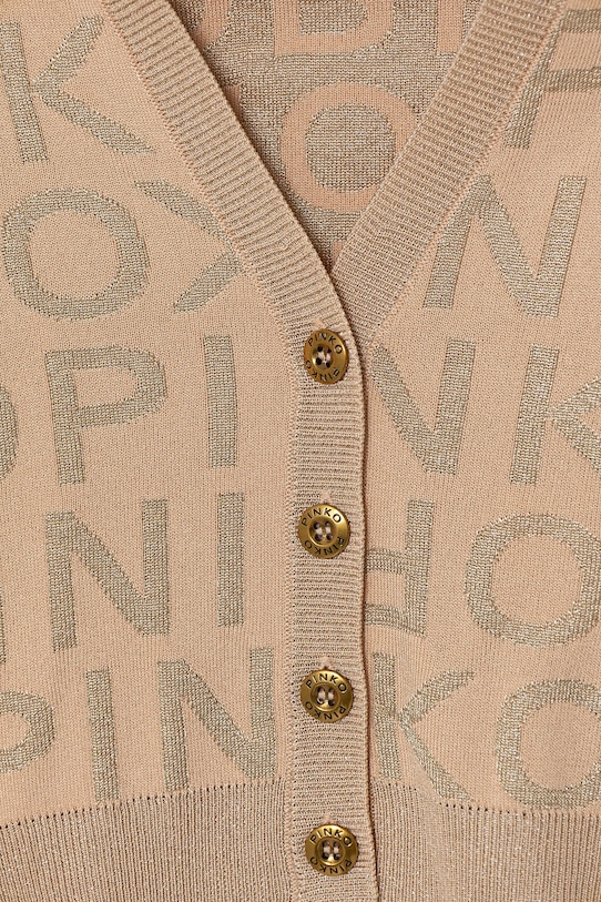 Pinko cardigan copii portocaliu KFMA005.C.TV073