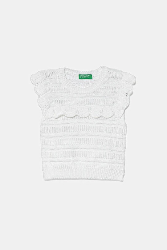United Colors of Benetton közepesen vastag fehér 1077G100V.P.Seasonal