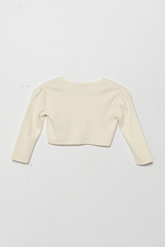 United Colors of Benetton gyerek kardigán 1W25G600F.P.Seasonal bézs SS25