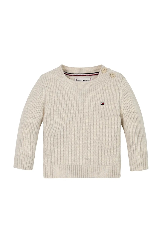 Tommy Hilfiger sweter niemowlęcy pozostałe beżowy KN0KN01962.PPYA