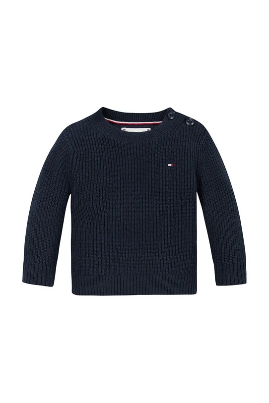 Tommy Hilfiger sweter niemowlęcy pozostałe granatowy KN0KN01962.PPYA
