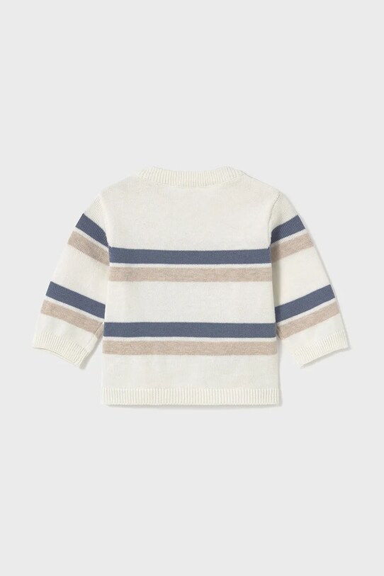 Mayoral Newborn pulover din bumbac pentru bebeluși 1391.1K.Newborn.PPYH albastru SS25