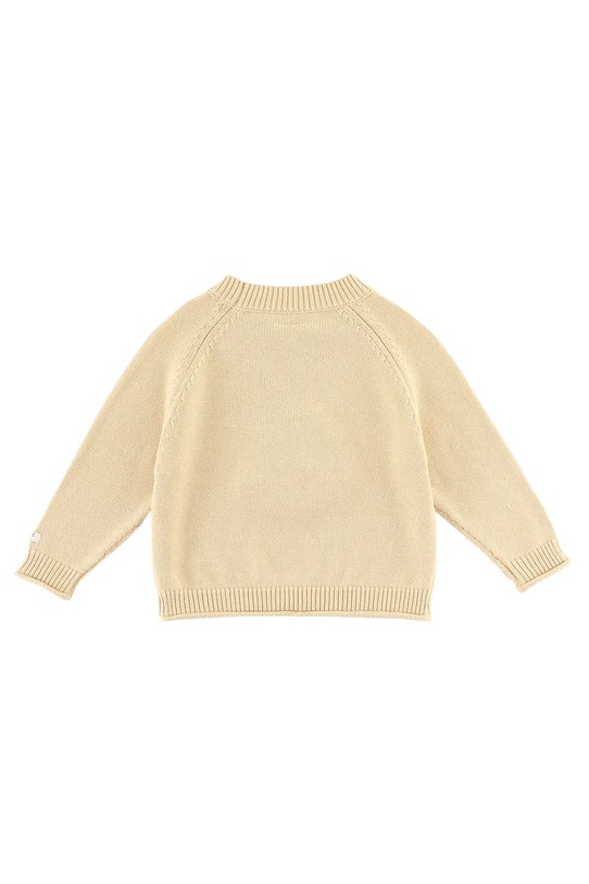 Мальчик Хлопковый свитер для младенцев Donsje Valenthe Sweater Bee 4098401.68.92 бежевый