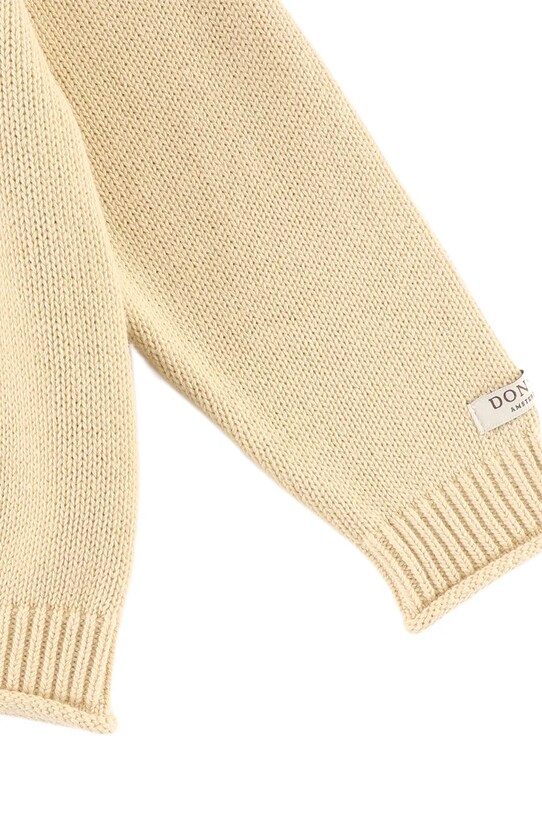 Βρεφικό βαμβακερό πουλόβερ Donsje Valenthe Sweater Bee 4098401.68.92