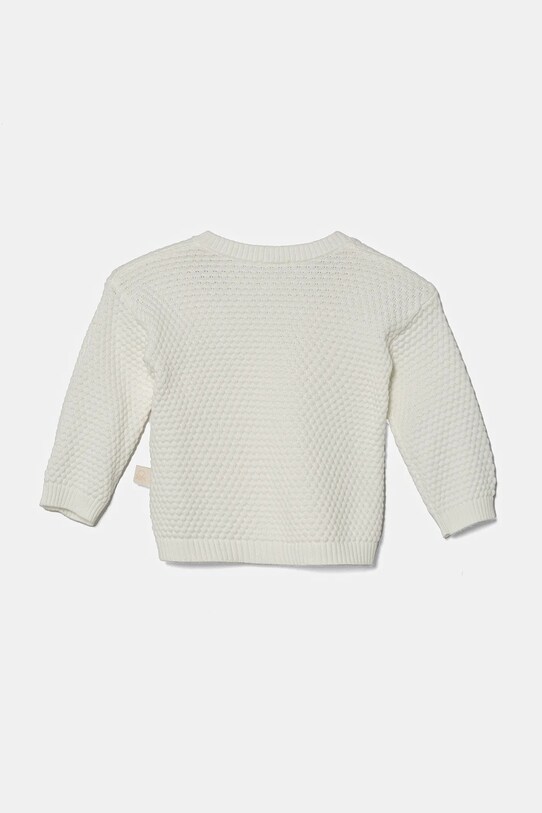 United Colors of Benetton kardigan bawełniany niemowlęcy 1294A500Y.W.Seasonal beżowy SS25