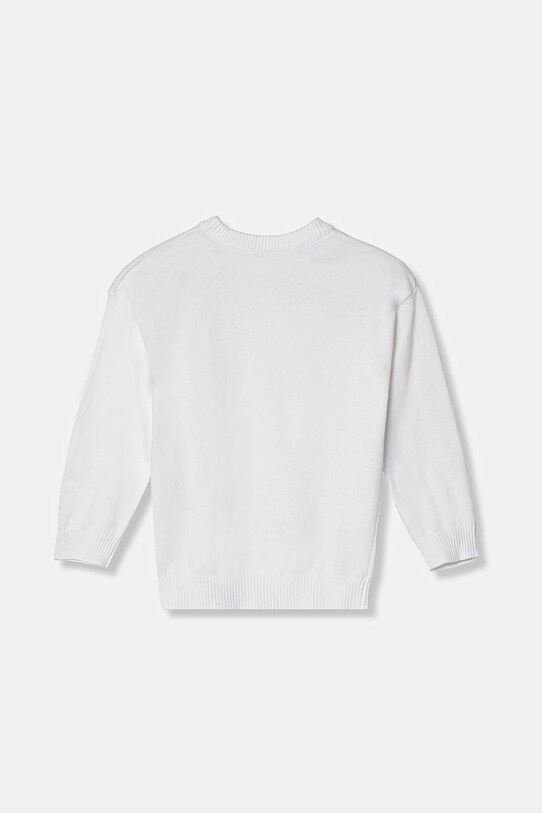 Дитячий светр United Colors of Benetton 1098G100U.P.Seasonal білий SS25