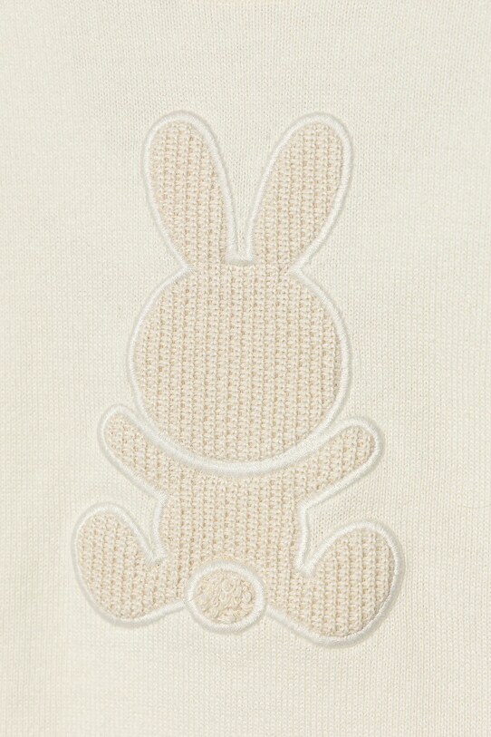 Chłopiec United Colors of Benetton sweter bawełniany niemowlęcy 10C1B101B.W.Seasonal beżowy