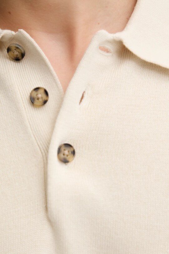 Bavlněný svetr Tommy Jeans DM0DM20304 béžová