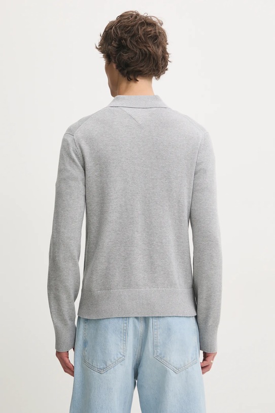 Odzież Tommy Jeans sweter bawełniany DM0DM20304 szary