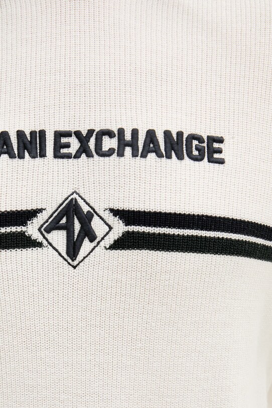 Armani Exchange pulover de bumbac XM000180.AF11960 bej
