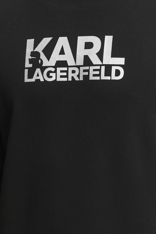 Karl Lagerfeld hanorac de bumbac 551917.705091 negru