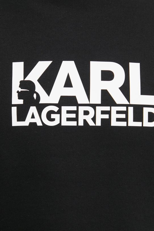 Хлопковая кофта Karl Lagerfeld 551917.705091 чёрный