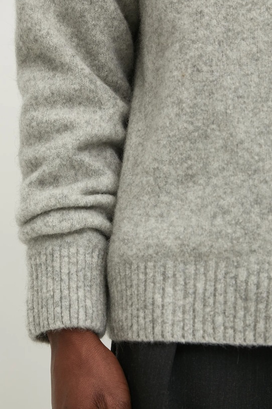 Vlněný svetr Les Deux LDM310150 šedá