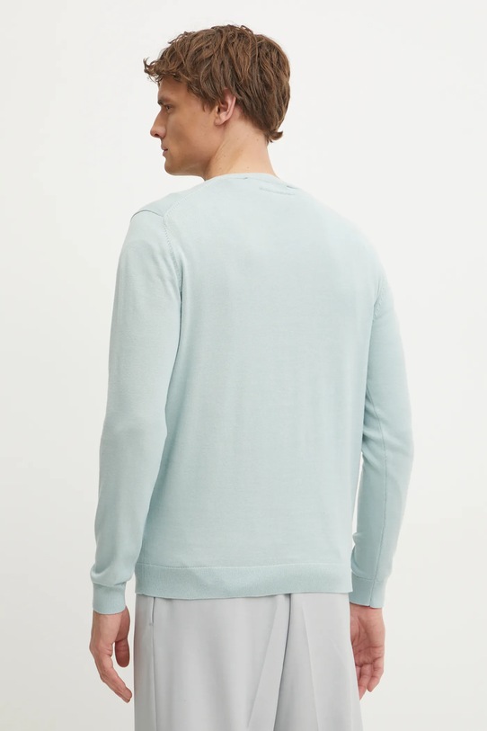Oblečení Bavlněný svetr Karl Lagerfeld 551301.655088 tyrkysová