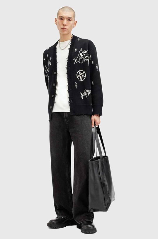AllSaints cardigan din bumbac KOTO M058KB