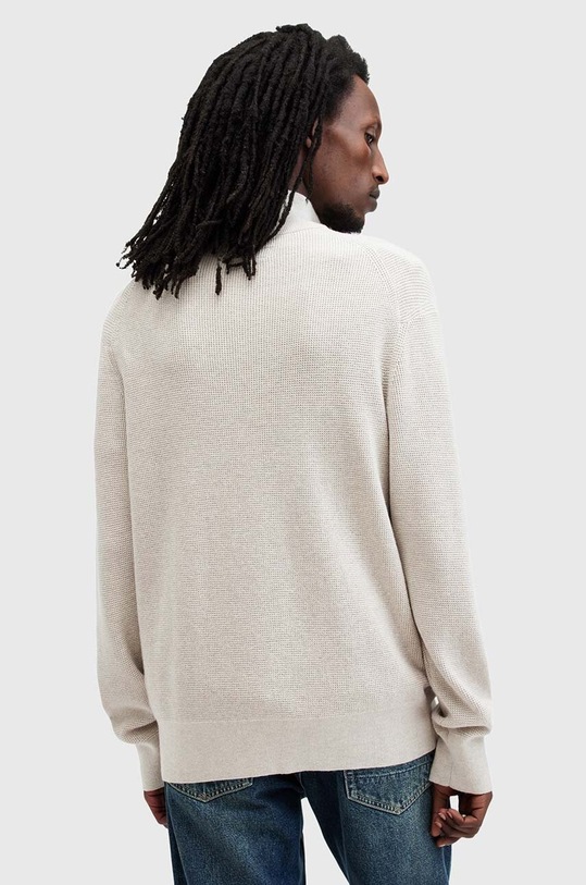 Odzież AllSaints sweter z domieszką wełny ASPEN M090KB beżowy