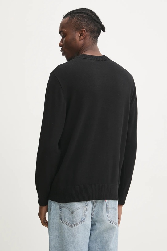 Одежда Хлопковый свитер Karl Lagerfeld Jeans A1M18049 чёрный