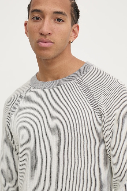 HUGO maglione in cotone beige 50531799