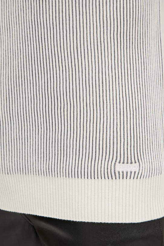 HUGO maglione in cotone 50531799 beige