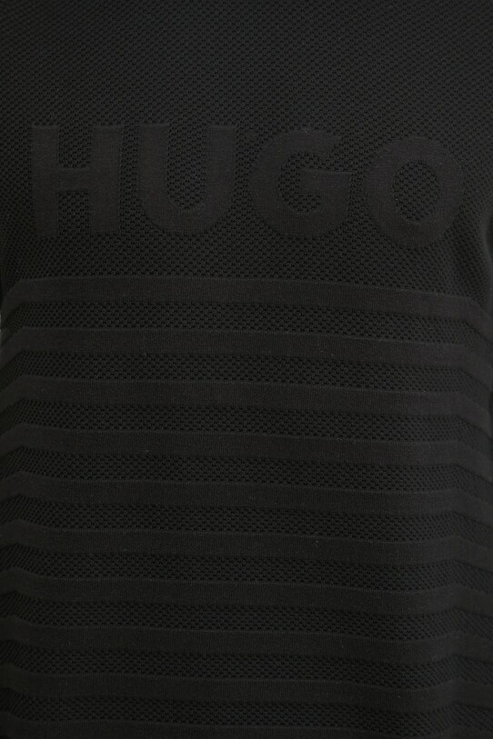 HUGO sweter czarny 50531839