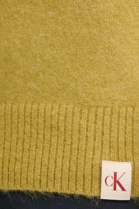 Calvin Klein Jeans maglione in misto lana J30J326737 giallo
