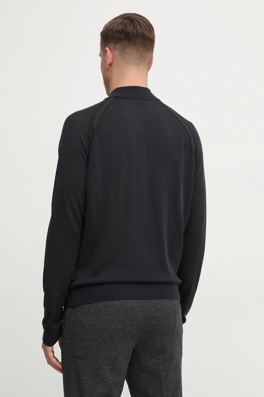 Одежда Шерстяной свитер BOSS 50531154 чёрный