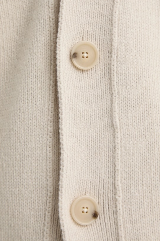 Кардиган з домішкою вовни BOSS 50531158 бежевий