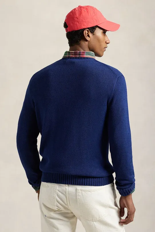 Polo Ralph Lauren cotton jumper 710955762 blue SS25