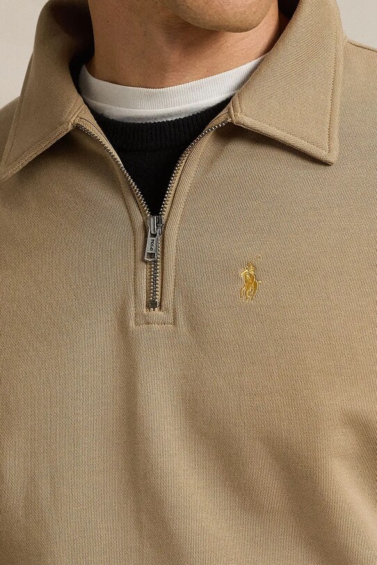Βαμβακερό πουλόβερ Polo Ralph Lauren μπεζ 710961601