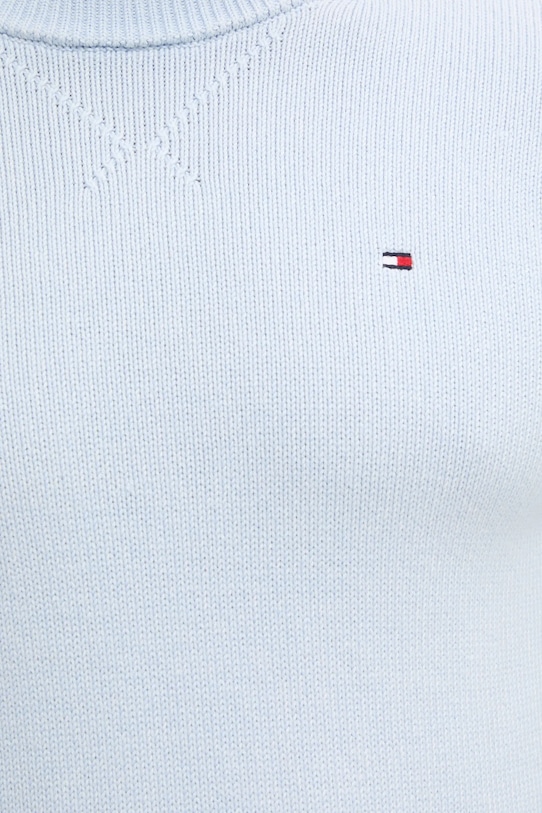 Bavlnený sveter Tommy Hilfiger MW0MW37397 modrá