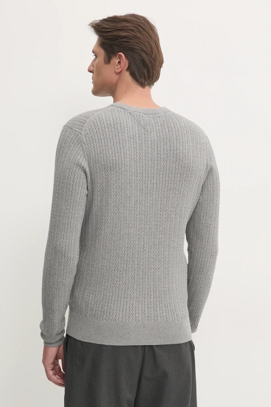 Oblečenie Bavlnený sveter Tommy Hilfiger MW0MW37400 sivá