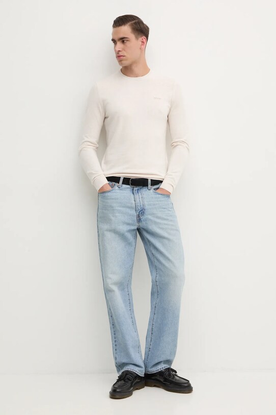 Guess sweter FERDINAND M5RR00.Z3KI1 beżowy SS25