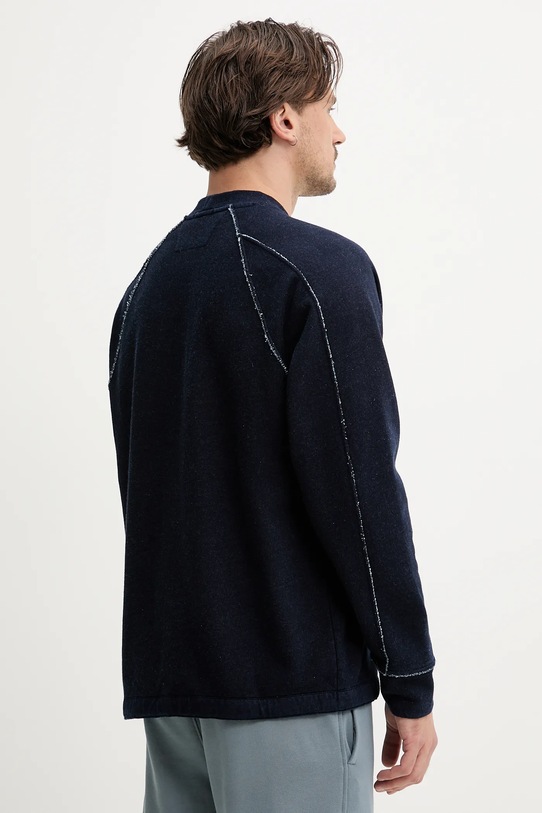 Îmbrăcăminte C.P. Company hanorac de bumbac 18CMSS184A110055W bleumarin