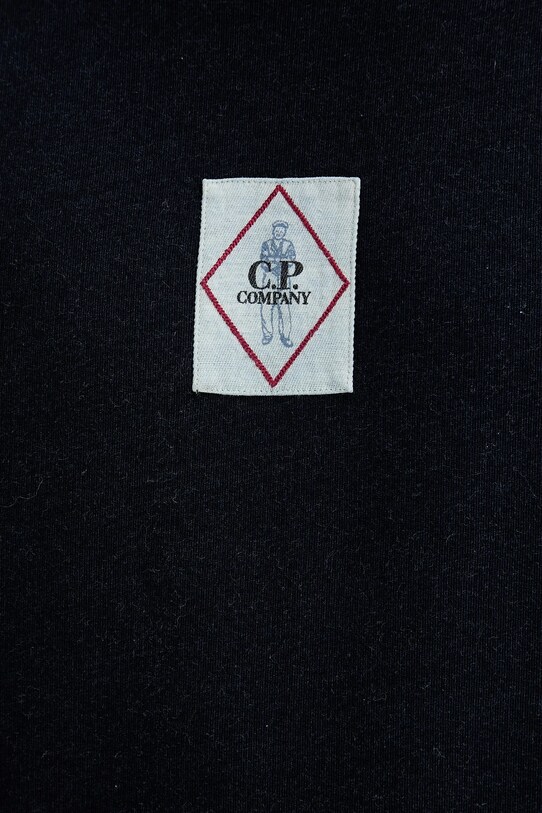C.P. Company bluza bawełniana 18CMSS184A110055W granatowy