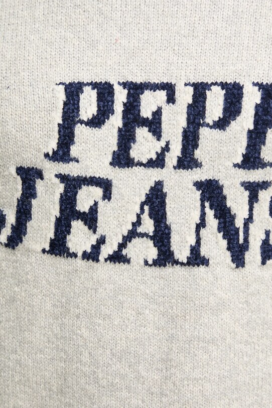 Светр з домішкою вовни Pepe Jeans LUKA PM702499 сірий